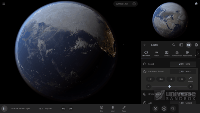 slow rotating globe gif