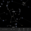 Showing a selection of Western constellations, with Orion highlighted.