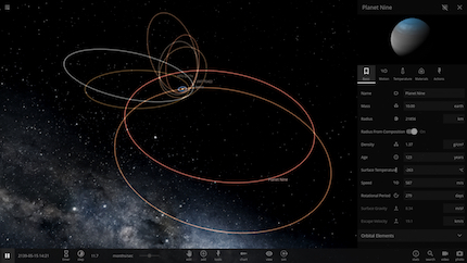 Properties for Planet Nine